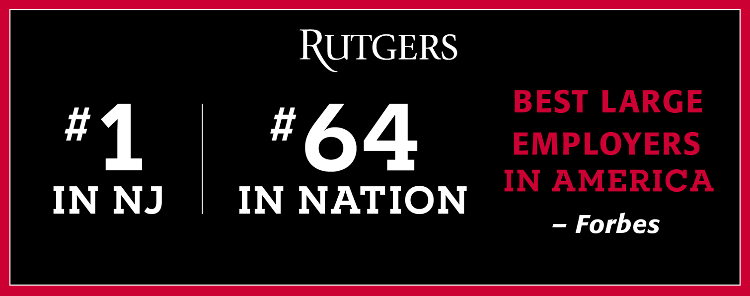 Rutgers Ranks #1 in NJ and #64 in the US