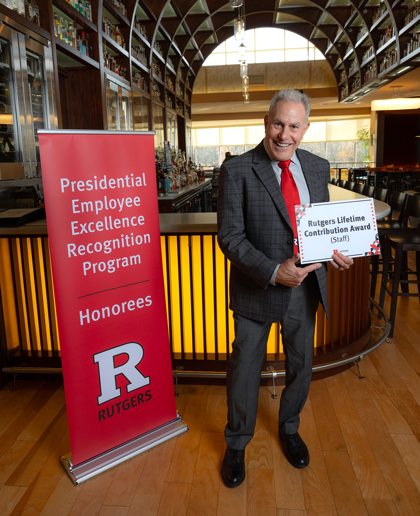 Rutgers Lifetime Contribution Award for Staff